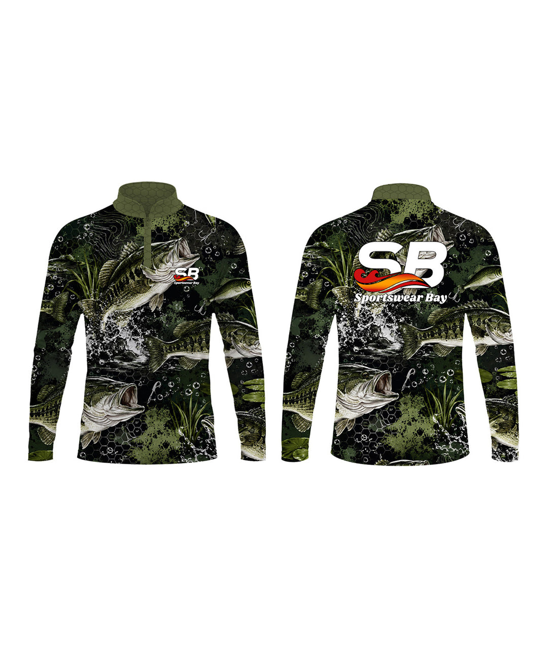 Custom Tournament Fishing Jerseys with Your Logo and Design