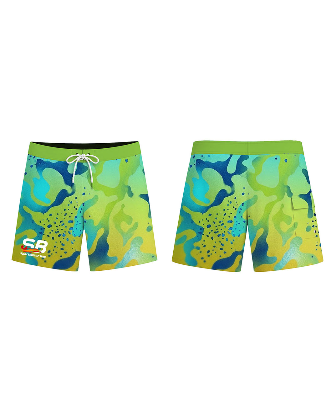 Custom Fishing Board Shorts with Your Logo and Design