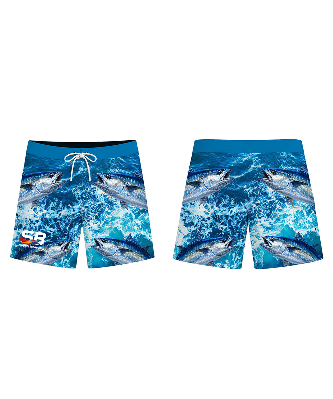 Custom Fishing Board Shorts with Your Logo and Design