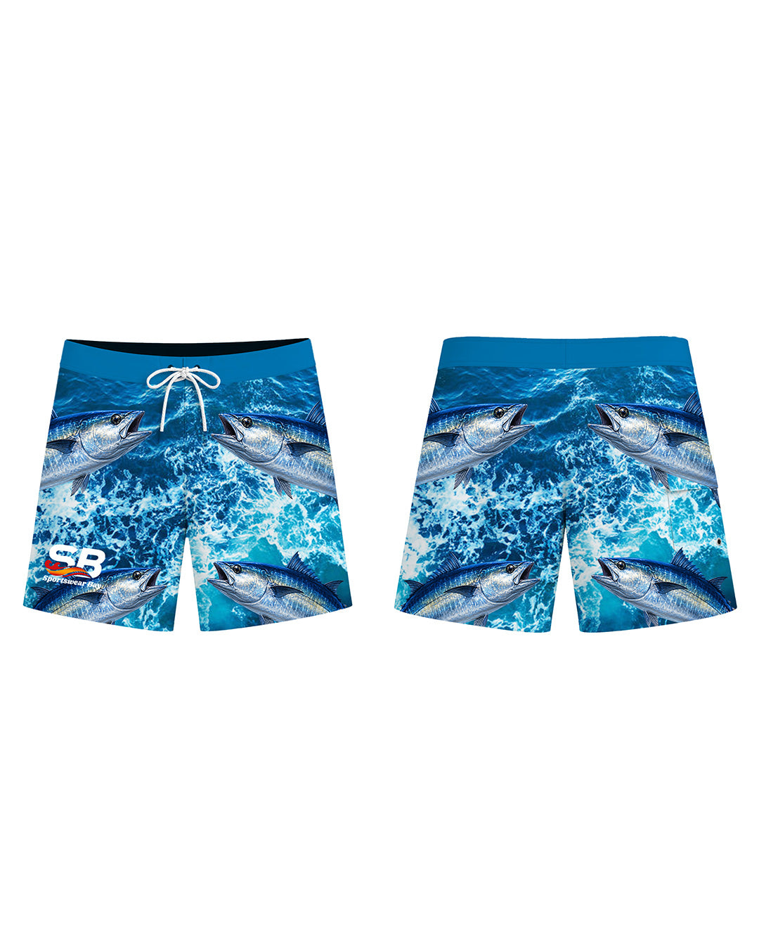 Custom Fishing Board Shorts with Your Logo and Design