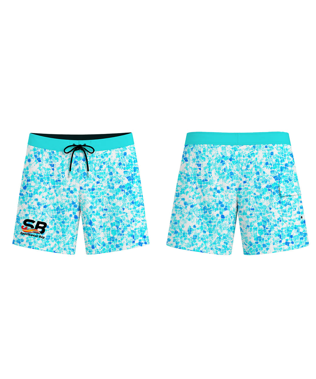 Custom Fishing Board Shorts with Your Logo and Design