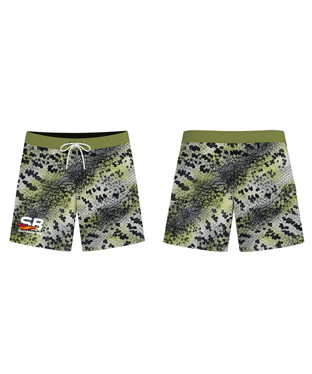 Custom Fishing Board Shorts with Your Logo and Design