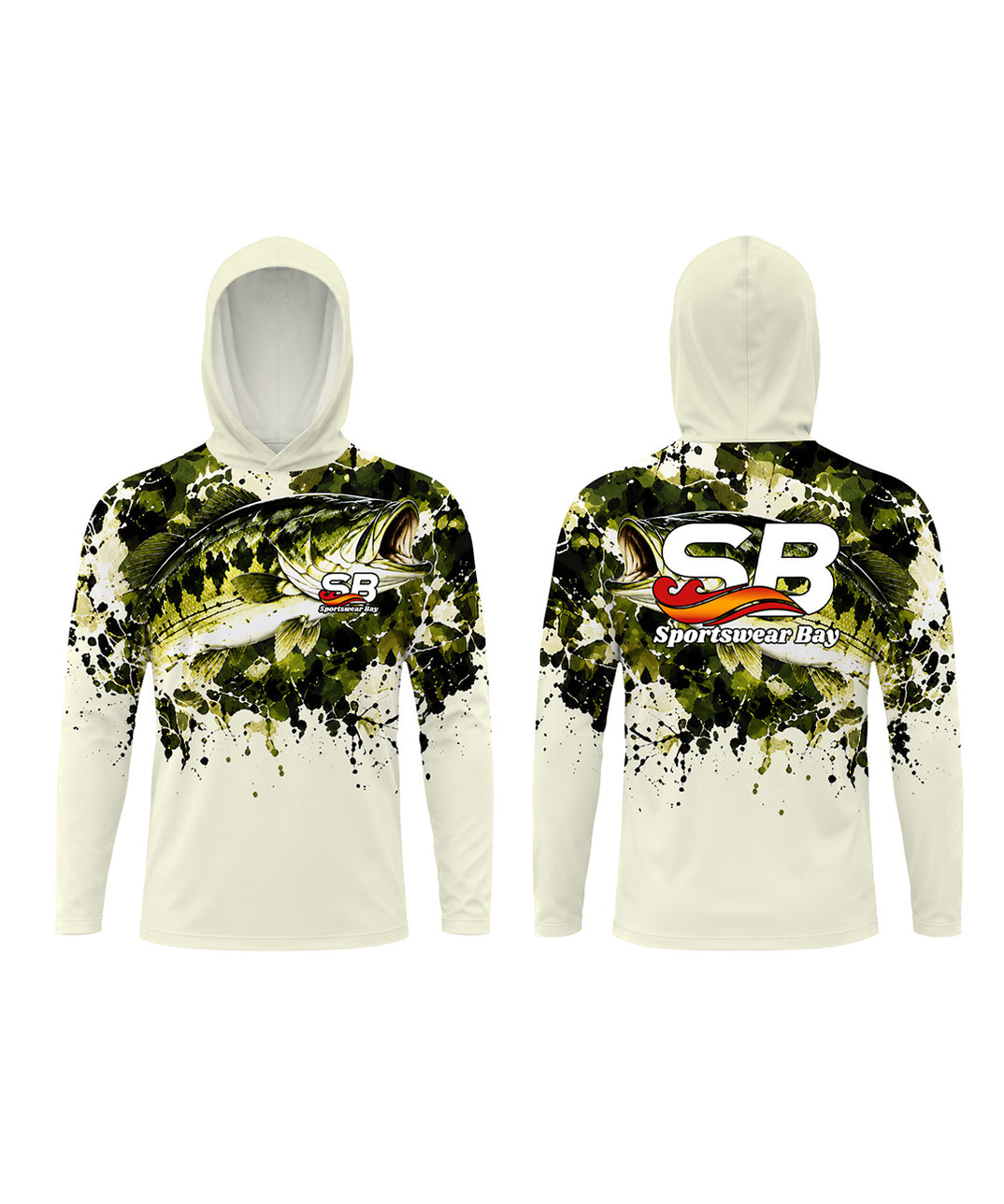 Custom Fishing Performance Hoodies with Your Logo and Design