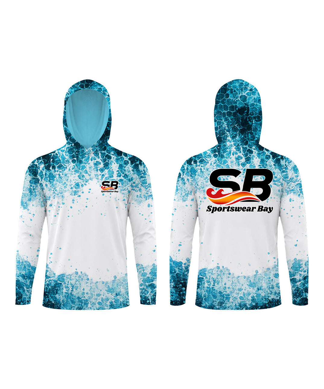 Custom Fishing Performance Hoodies with Your Logo and Design