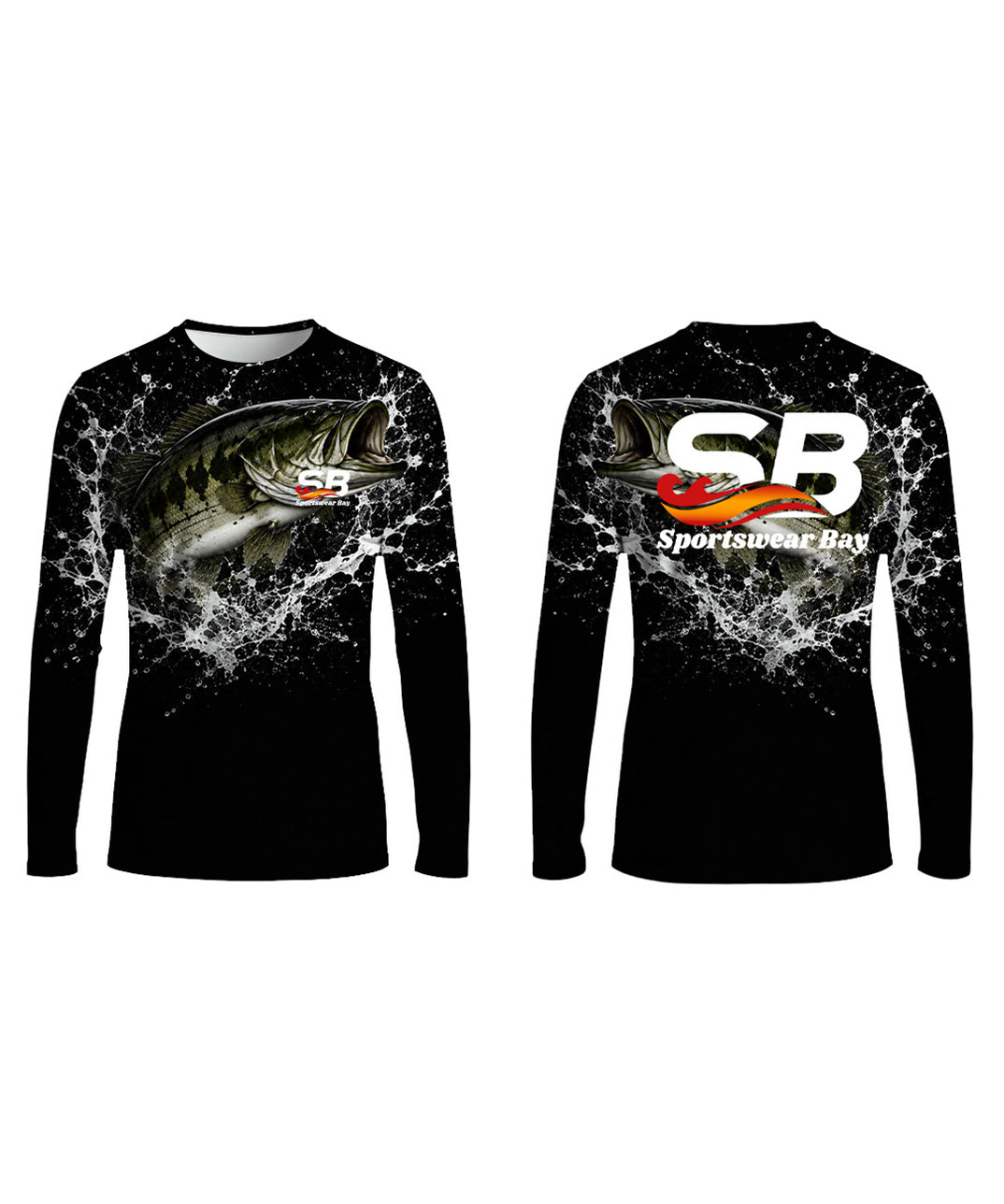 Custom Performance Fishing Shirts, UPF 50+ Sublimated Fishing Apparel