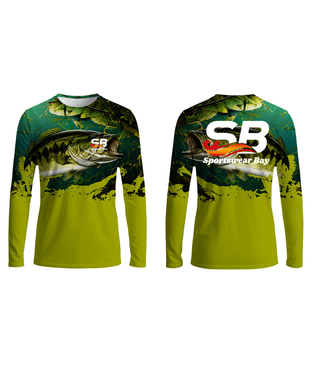 Custom Performance Fishing Shirts, UPF 50+ Sublimated Fishing Apparel