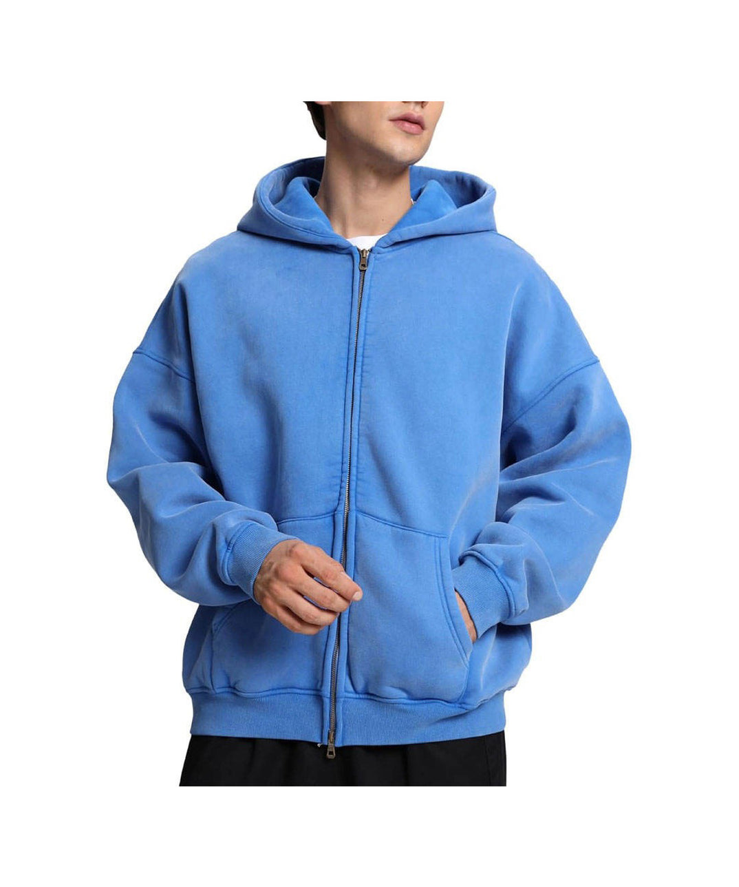 Custom Hoodies Oversized Streetwear Pullover Zip-Up Sweat Hoodies