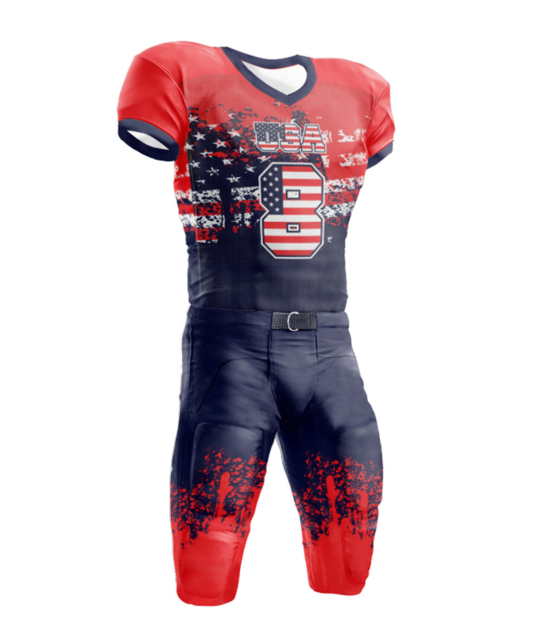 Custom Made American Football Uniforms Built for Champions