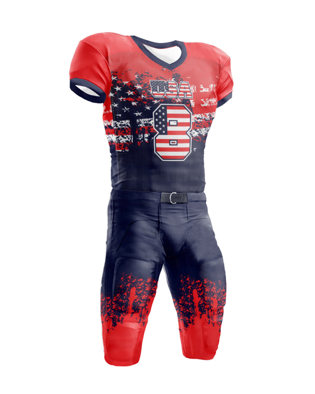 Custom Made American Football Uniforms Built for Champions