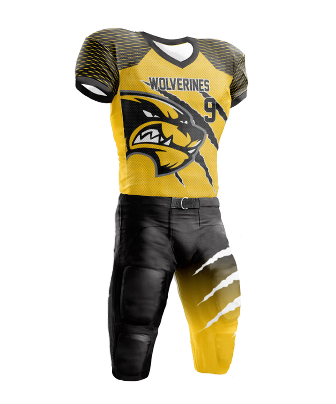 Custom Made American Football Uniforms Built for Champions