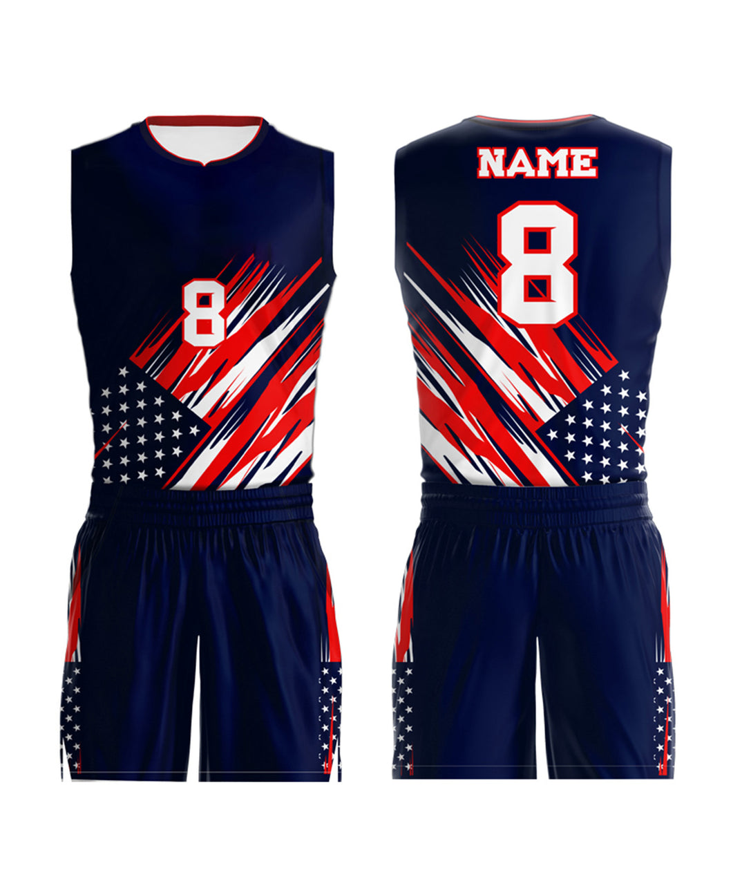Fully Customized Basketball Uniforms with Your Logo and design