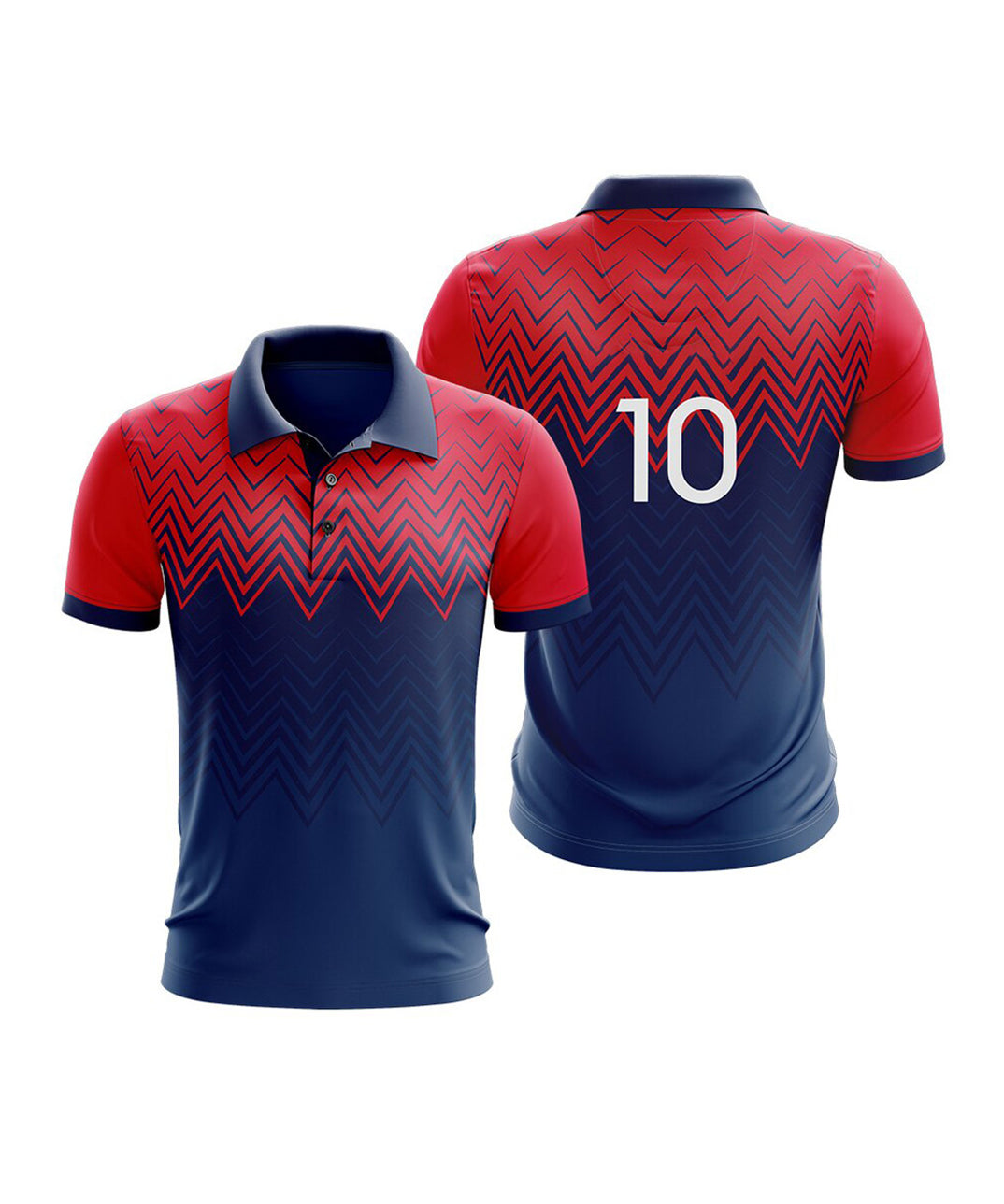 Sublimation Polo Shirts Custom Breathable Teamwear