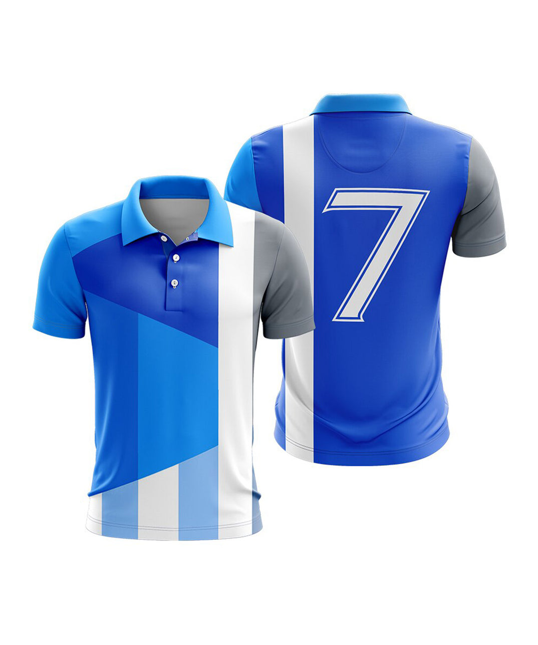 Sublimation Polo Shirts Custom Breathable Teamwear