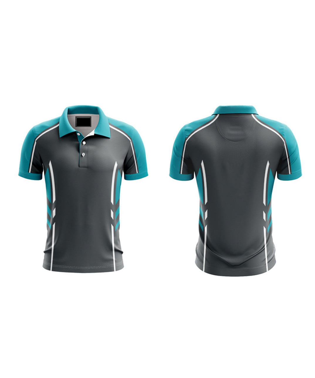 Sublimation Polo Shirts Custom Breathable Teamwear